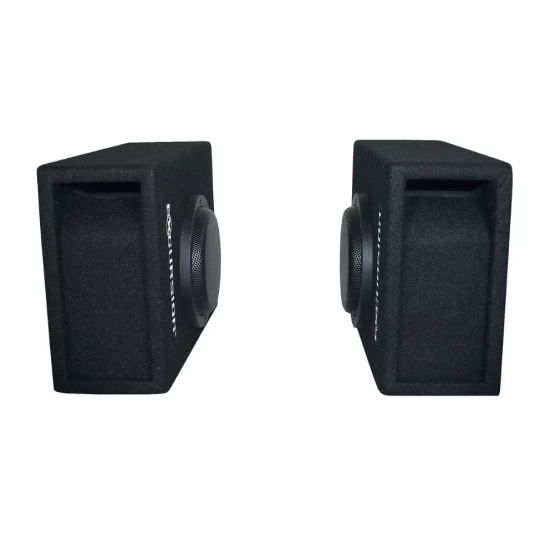 Excursion PX-US65 2 pasywne subwoofery pod siedzenia samochodowe z głośnikami 165mm - 200/600W, 2ohm, obudowy bass-reflex z MDF dla prawej i lewej str